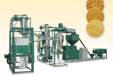 maize processing line