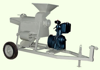 maize huller machine